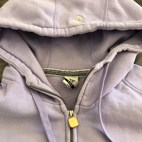 TNA Purple Zippered Hoodie - Picture 2 of 6